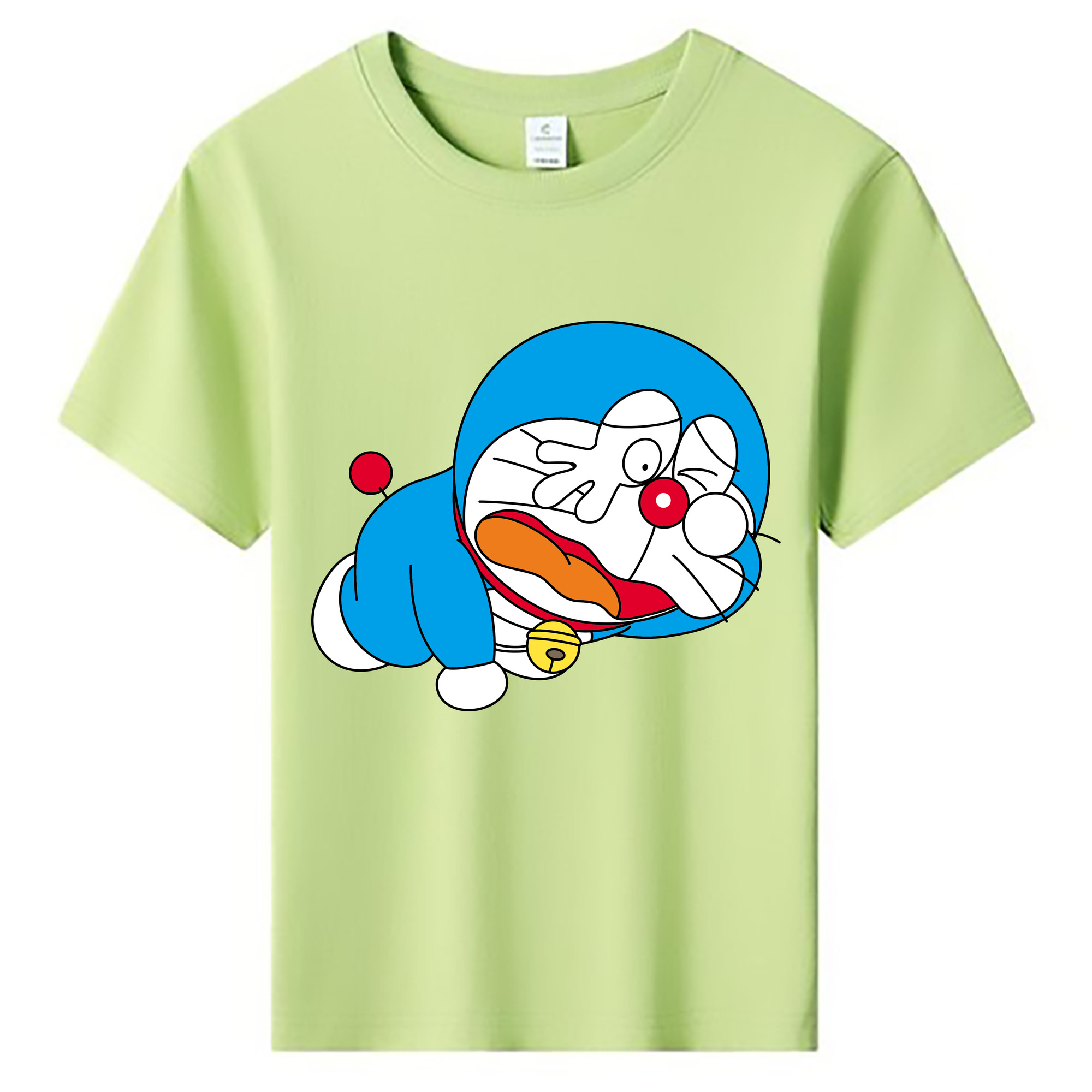（画像用） ドラえもん Doraemon 綿100％キッズTシャツ（フロントプリント）